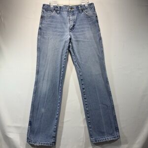 Wrangler Jeans Men's 32X30 Blue Straight 936GBK Cowboy Cut